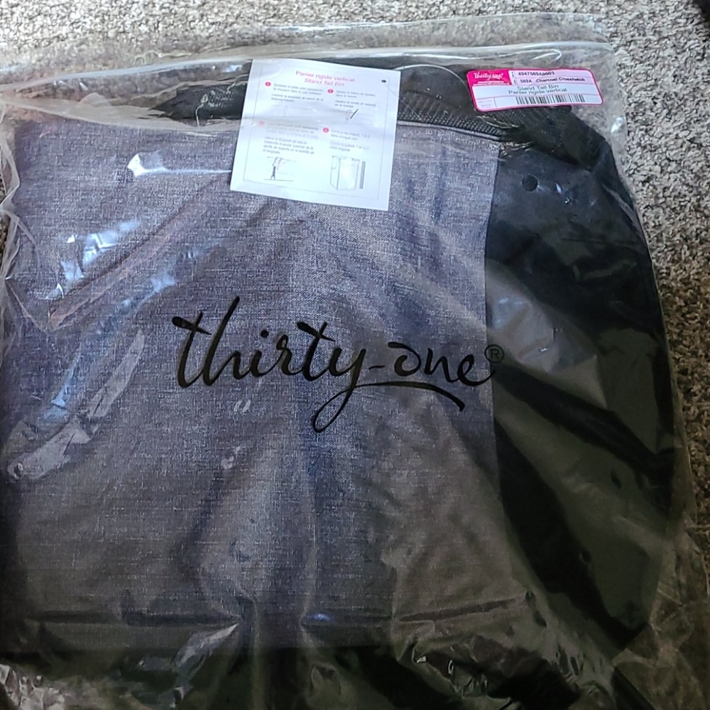 Brand new Thirty-One stand tall bin